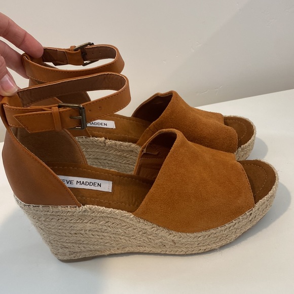 New Steve Madden espadrille sandal with ankle strap size 11 - Picture 2 of 11
